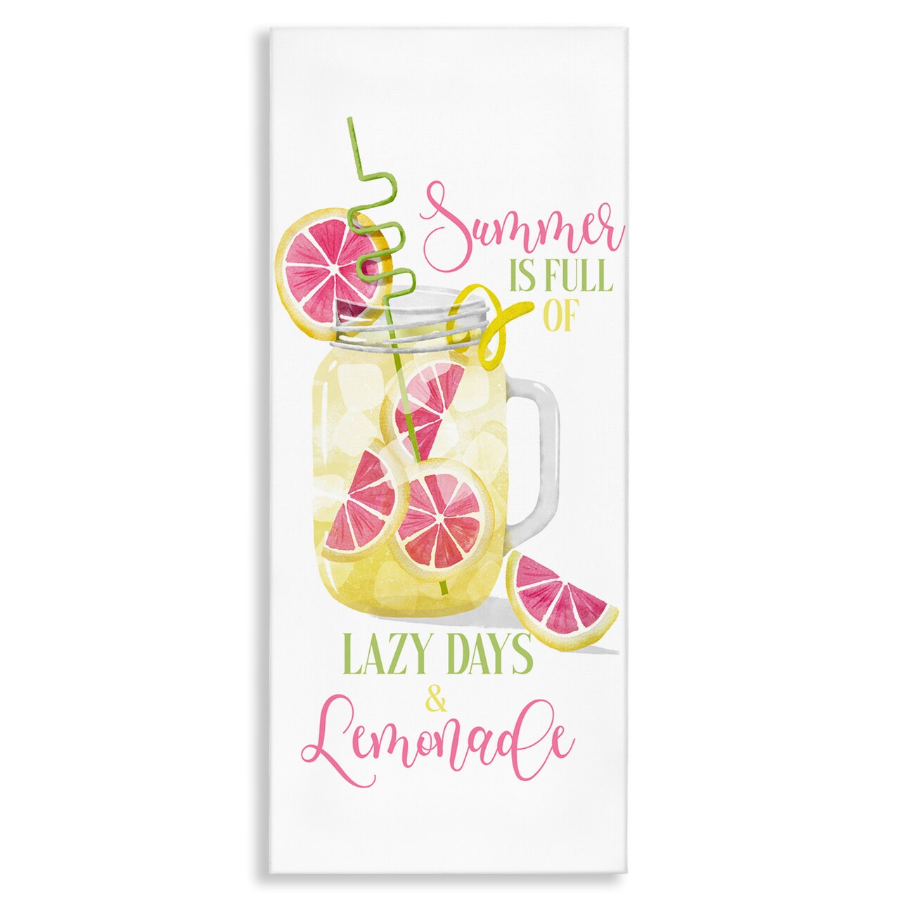 Stupell Industries Fun Summer Lemonade Canvas Wall Art Design by Deane Beesley